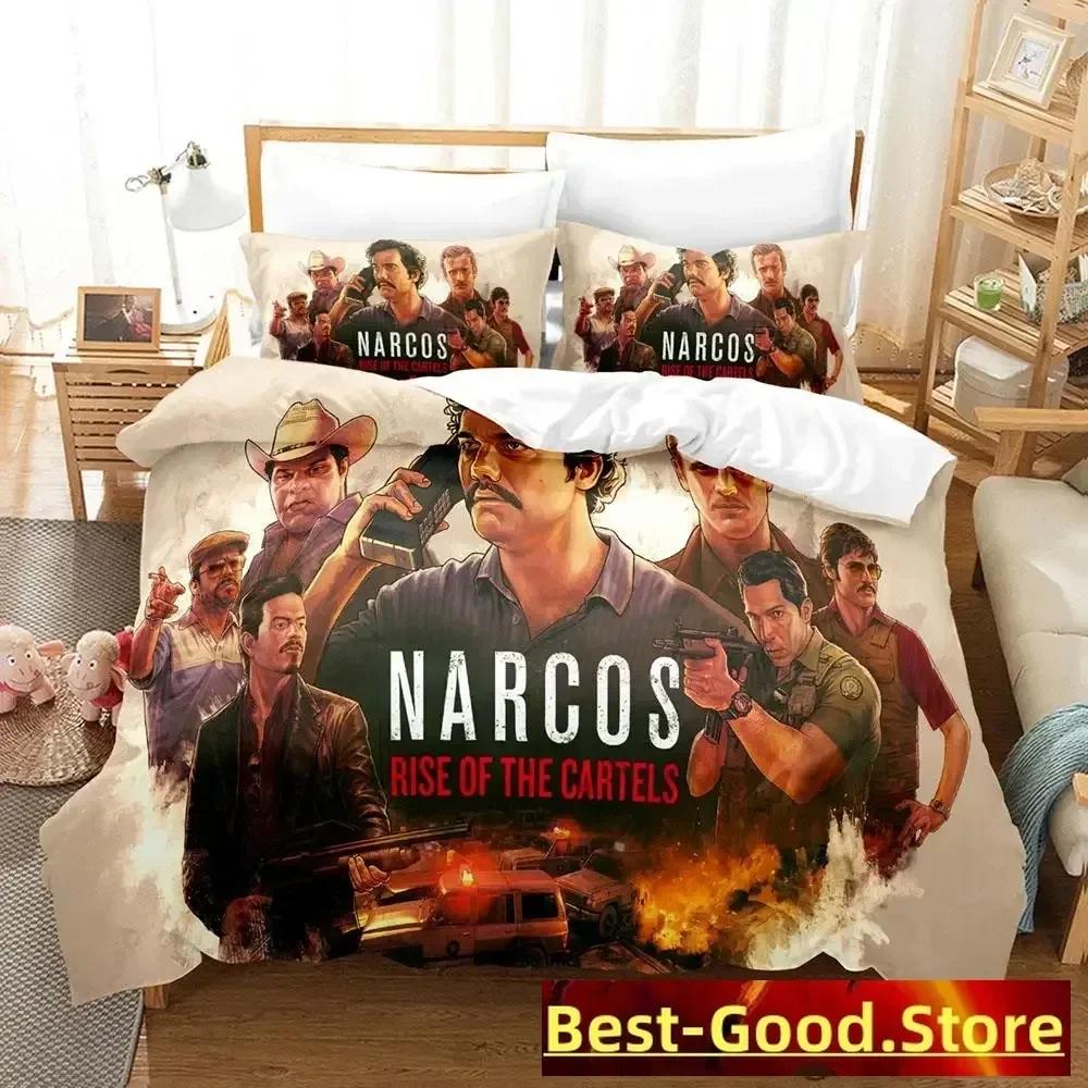 Personelity Narcos Bedding Set Single Twin Printed Bed Set With Pillowcase Bed Duvet Cover Single Double Queen Super King Size
