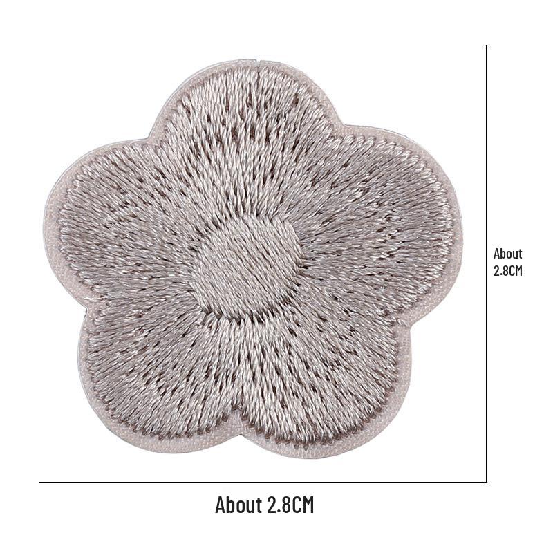 DIY Self-Adhesive Embroidery Patch Stickers for Clothing and Journals