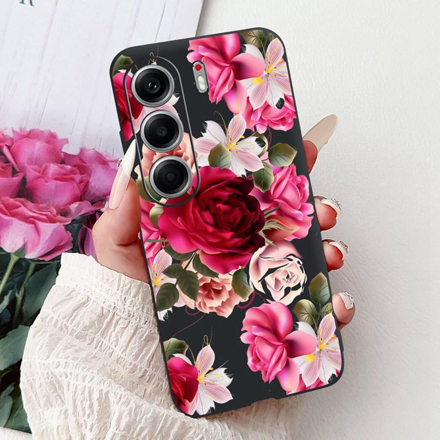For Tecno Camon 40 Pro 5G Case CM7 Cute Cat Cool Painted TPU Soft Silicone Back Cover For Tecno Camon40 Camon 40Pro Phone Cases