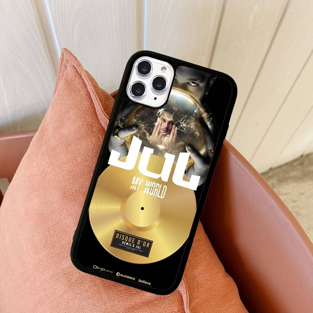 Rapper JuL C'est Pas Des Lol Phone Case For IPhone 16 Pro Max 15 14 Plus 14 13 12 11 17 PC+TPU Cases Back Cover