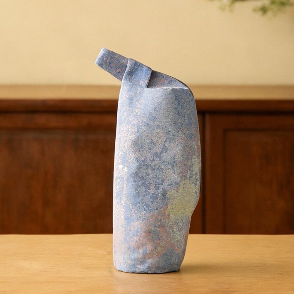 

Heat Insulated Cup Bottle Cover Portable Bottle Protective Pouch Water Bottle Carrier Bag Travel светло-синий