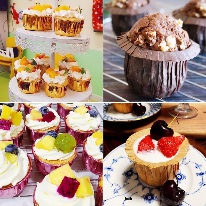 Rolled Edge Cupcake Liners