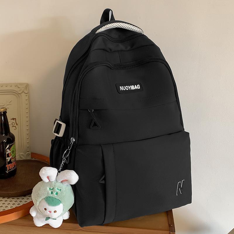 College Students  Girls  Junior High School Students  Solid Color Backpacks  High School Students  Backpacks