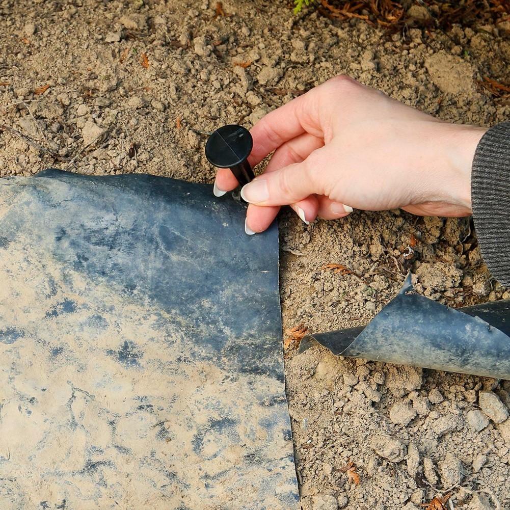 Estacas de jardim portáteis 160 mm 200 mm 30 mm / 1,2 polegadas