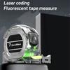 3/5/7.5/10M Self-Locking Tape Measure Fluorescent Tape Measure High Precision Thickened Wear-resistant Drop-proof Tape Measure