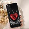 Boxing Gloves Case For Redmi Note 11 10 8 9 12 Pro Plus Note 12S 11S 10S 9S Cover For Redmi 12C 9C 10C 10A
