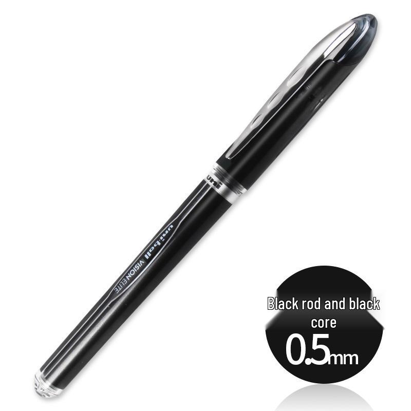 UNI Mitsubishi UB-205 Rollerball Pen - 0.5MM Water-based Signature Pen for Office and Students 0.5mm чёрный