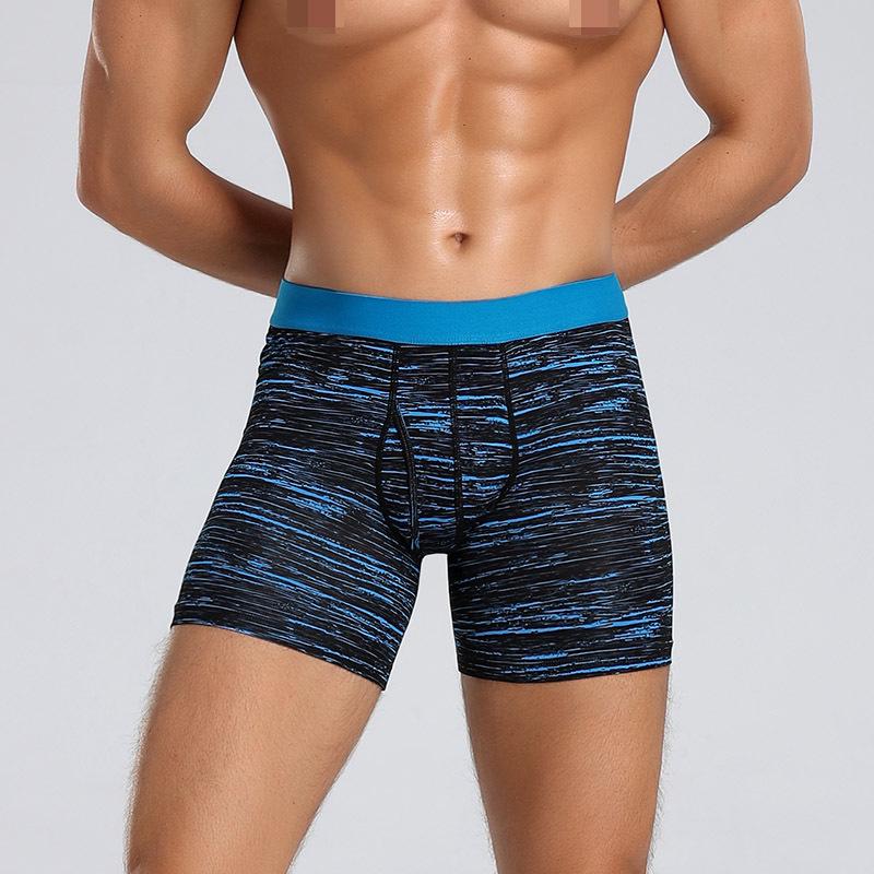 Pánské boxerky s nízkým pasem, prodyšné, pro cyklistiku a běhání, plus size