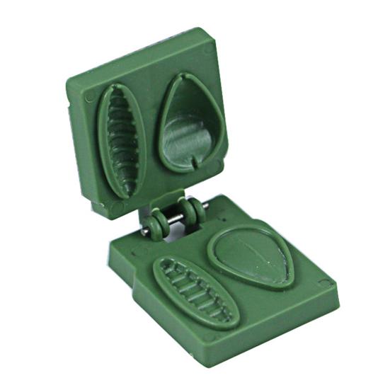 1/3Pcs Fishing Bait Molds Compact Portable Foldable Design Easy To Use Soft Plastic Lure Making Molds Fishing Accessories