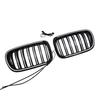 Black Front Bumper Kidney Grill Grille Fit  X3 F25 2011-2014 Dual Line