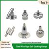 Self-Locking Steel Wire Rope for Hanging Glass Panels and Acrylic Signs