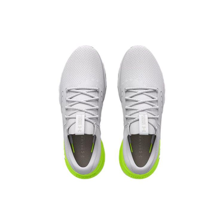 Under Armour Charged Vantage 2 White Lime Surge Men Sneakers 3024873-107