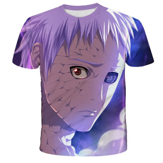 Pojkar Flickor Naruto T-shirts Tecknad T-shirts Barn T-shirts Toppar Kortärmade Sakura Kläder för sommar Barn Japan Anime T-shirts