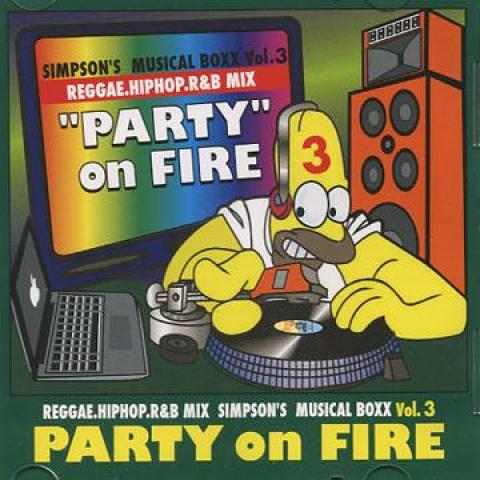 

Mix CD SIMPSON Party On Fire 3 MIXCD213081 Simpson JPN 2011 Japan Japanese Club Dance