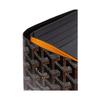 Goyard Victoire Monogram Opvouwbare Canvas en Leer Portemonnee Unisex Portemonnee Zwart Blauw Groen VICTO8PMLTY