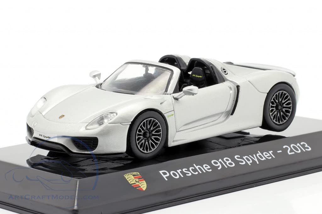 

Миниатюрная модель Porsche 918 Spyder 2013 с пластиковым кейсом 1/43 (Серебряный) [Использовал] серебряный