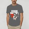 John Rambos Unisexs T Shirt Amazing Tee Shirt Short Sleeve Round Collar Tshirts 100 Cotton Graphic Clothes