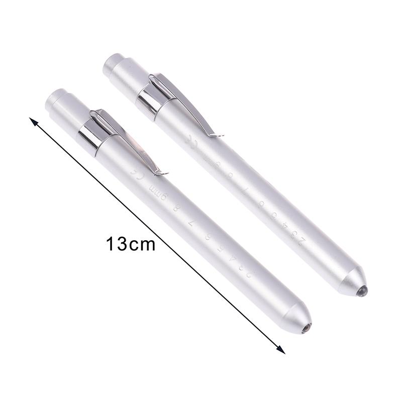 Portable Mini Led Oral Xamination Pen Flashlight Pupil Examination Pen Light Medical Pen Light With Pupil Gauge And Ruler