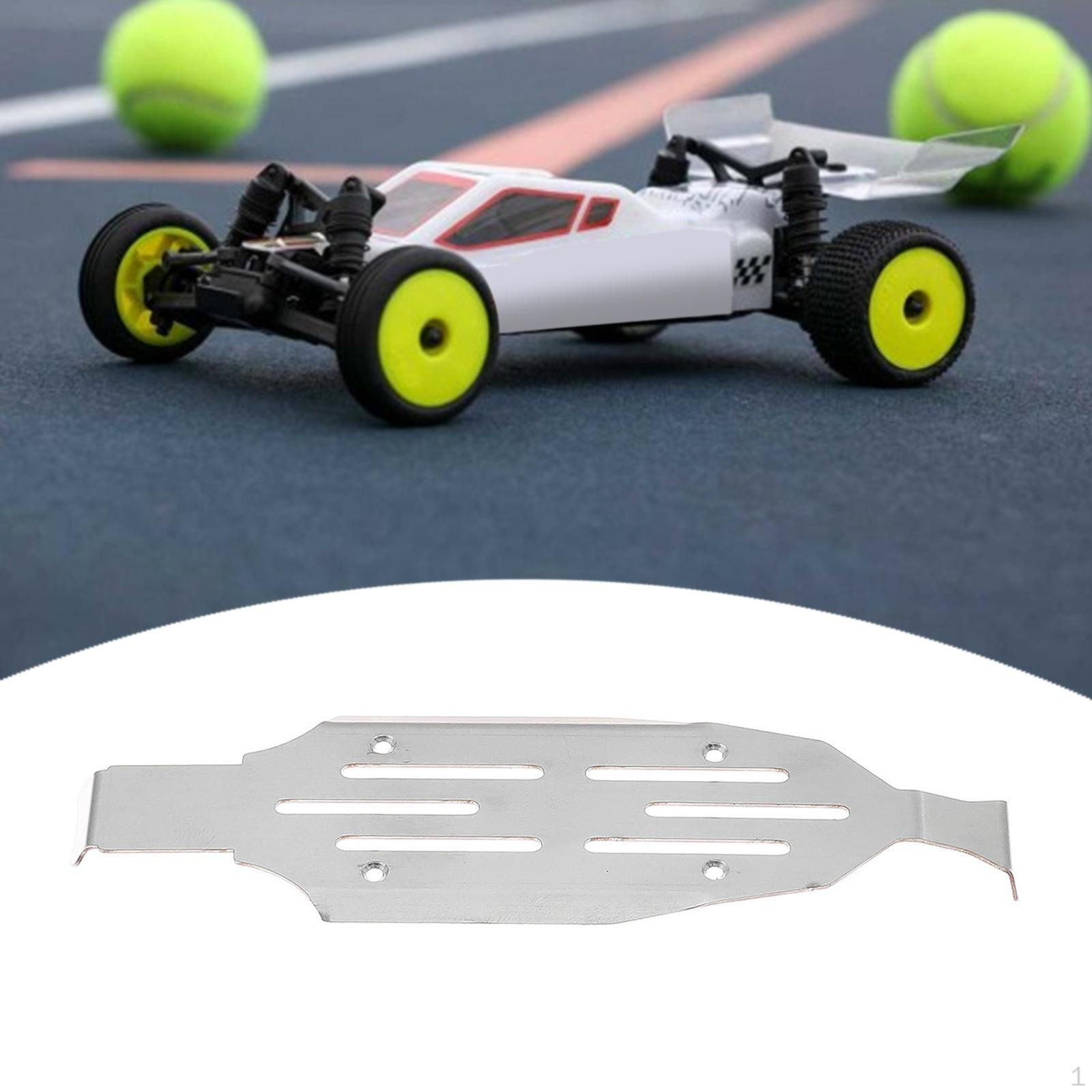 

1/24 RC Chassis Plate Guard Easy to Install Repair Smooth Anti Collision 2WD Model Car