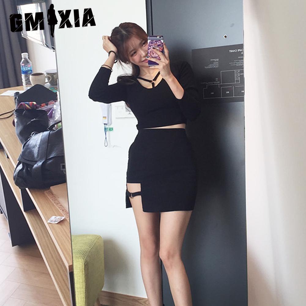 GMXIA Women's Fashion Casual Solid Color Print Summer Spring Short Skirt