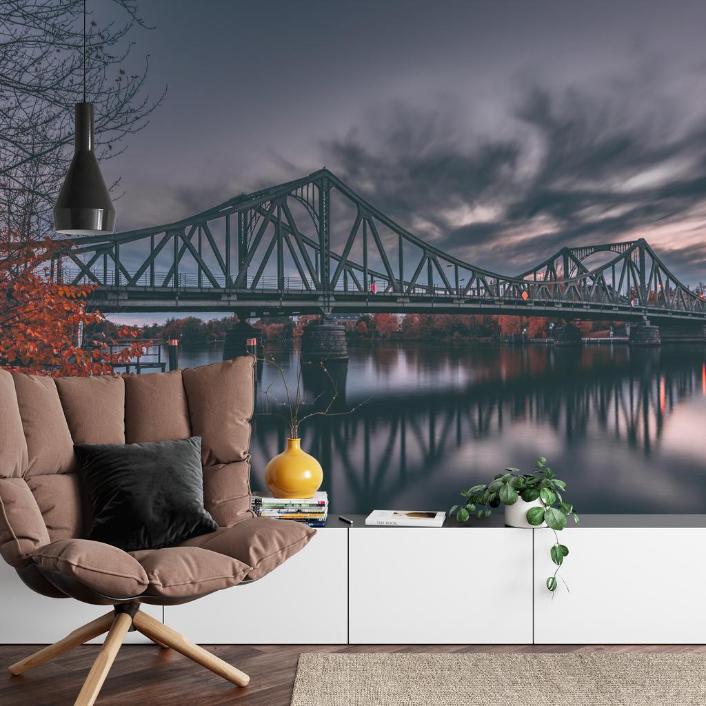 Photomural Bridge 3D Washable Fleece 460x300