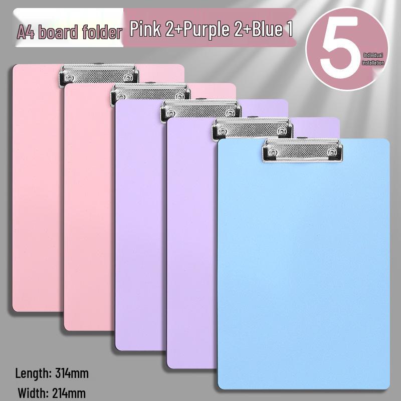 A4 Clipboard Writing Pad Folder - Ideal for Students & Exams