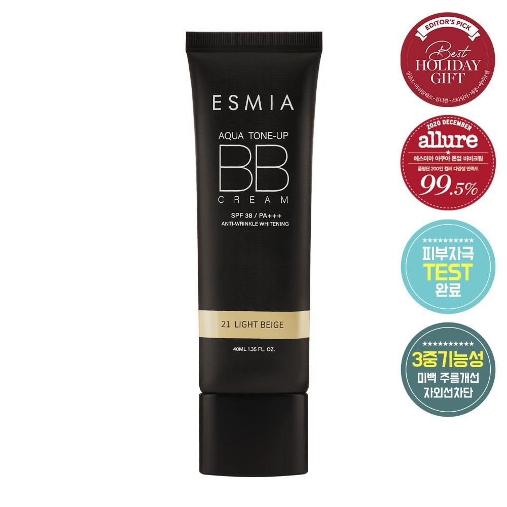 Esmia Aqua Tone Up BB Cream 40ml, No. 23-Beige, 1 Ea.