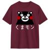 Cute Kumamon Tshirt For Unisex Novelty 100 Cotton Tee Shirt Crewneck Short Sleeve T Shirts Graphic Tops