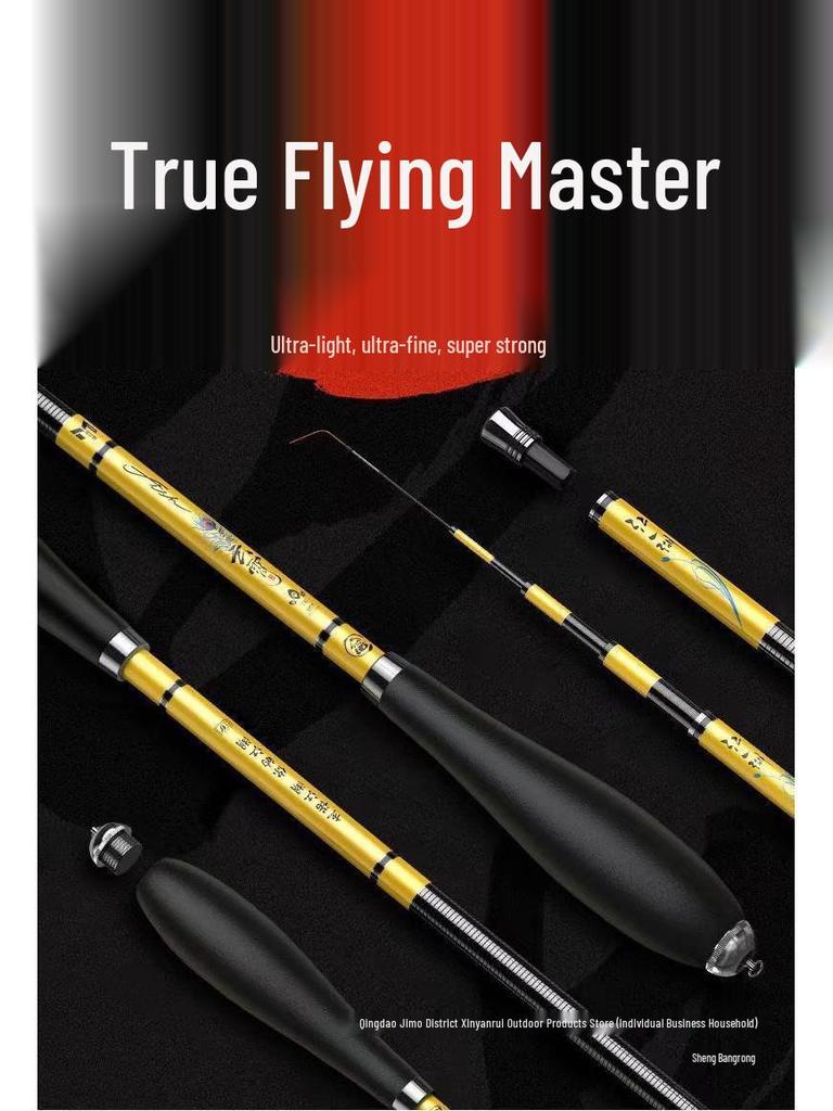 Super Fine Hard Carbon Fiber Crucian Carp Hand Rod for Taiwan Fishing