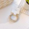 Korean Simple Hair Accessories Twist Hair Ties, High Elasticity Rubber Bands, Non-Damaging Rings Set, Basic Style