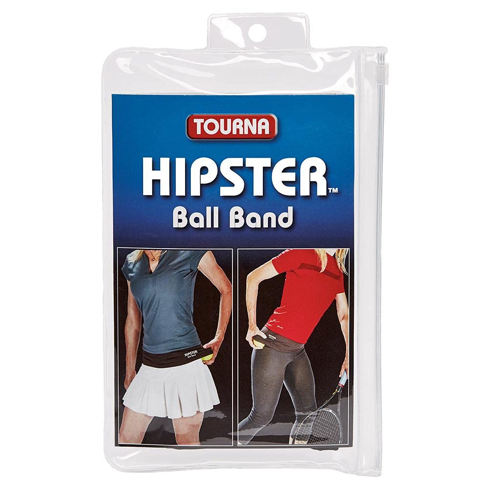 

Tourna Hipster Ball Band Tennis Holder L Black Ball/Pickleball чёрный