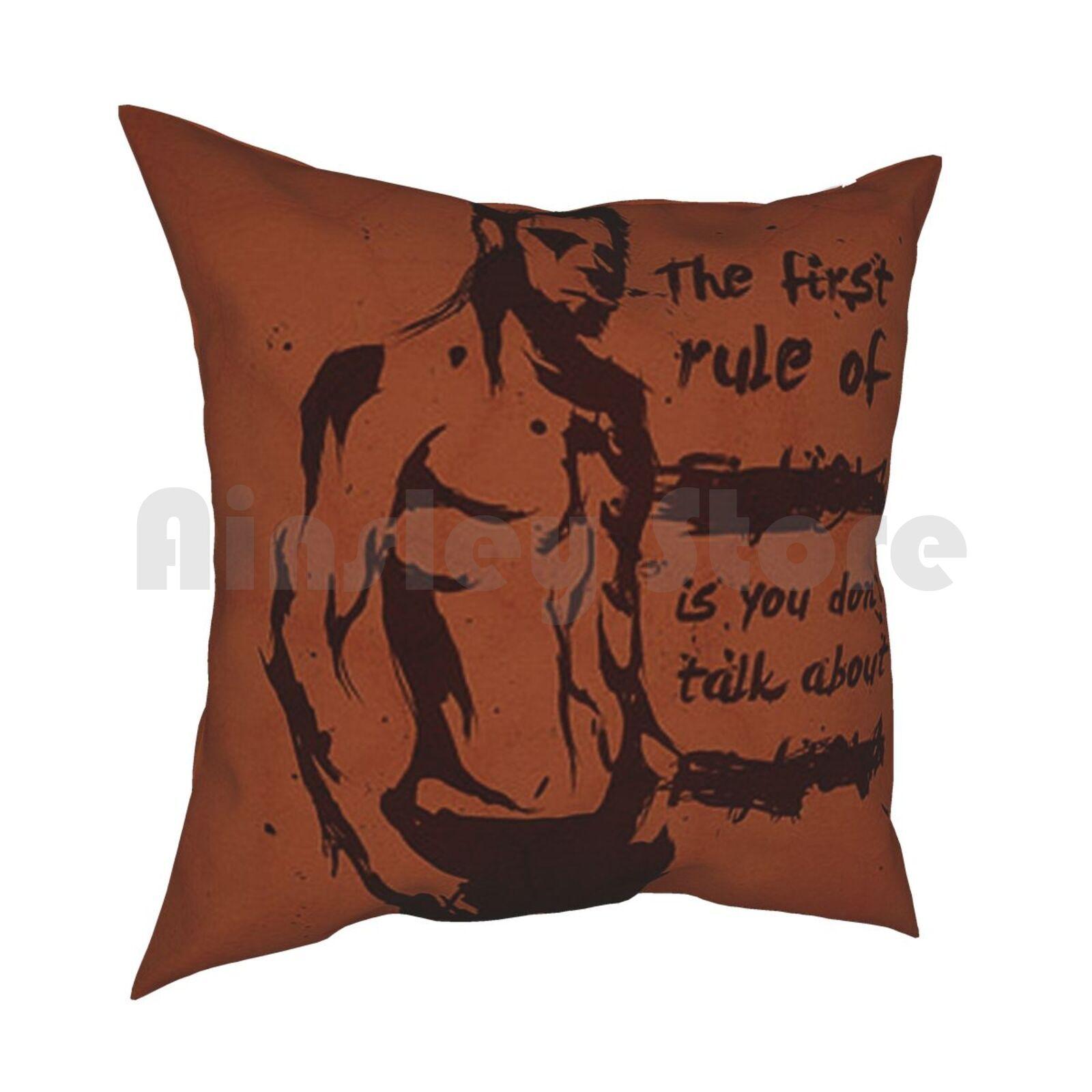 Fight Club Pillow Case Printed Home Soft Throw Pillow Fight Club 30cmx30cm