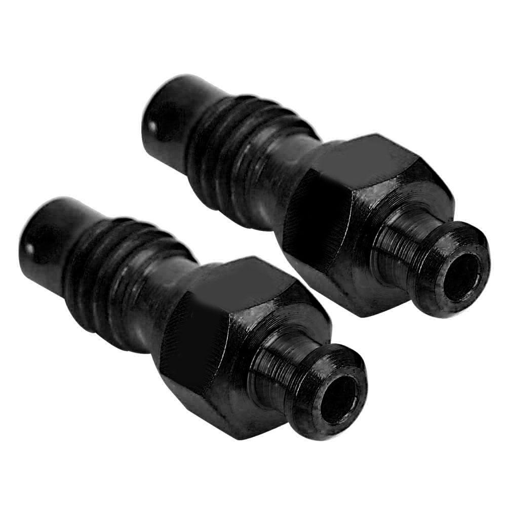 2 ks Slitina titanu Olejová kotoučová brzda Odvzdušňovací šroub Výfukové šrouby Sada pro silniční jízdní kolo Příslušenstvíčerná