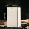 Portable Tea Box Solid Color Tea Sealed Box Teaware Storage Container Tinplate Can Coffee Sugar Box Kitchen Storage