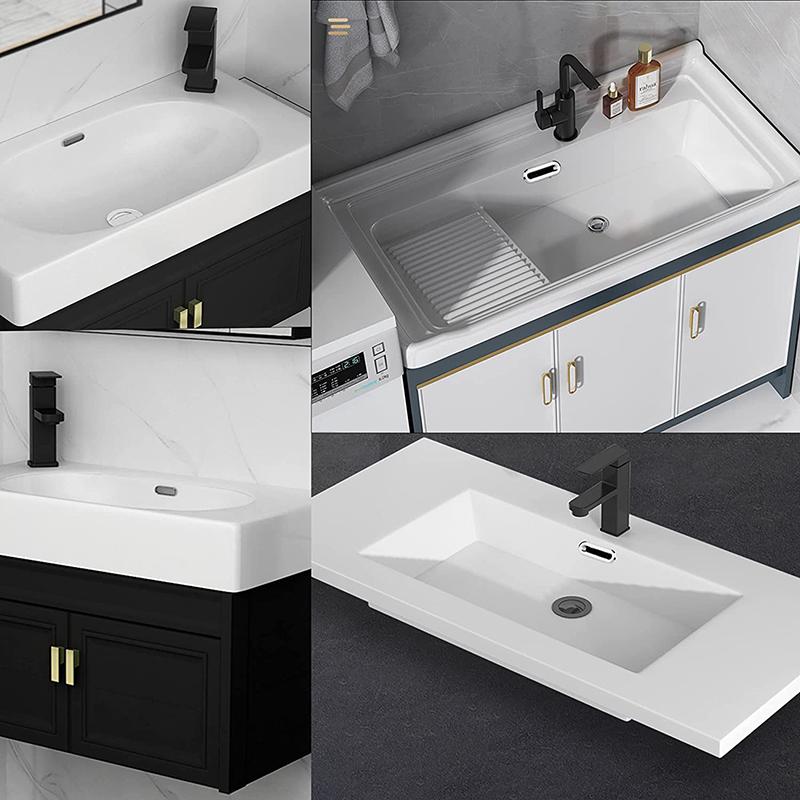 Wash Basin Overflow Ring Neatly Decorated Cover Wash Basin Overflow Overflow Plug Plug Spare Sink Basin Plastic Overflow Ring