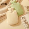 Period Pain Relief Hot Water Bag PVC Bottle with Plush Cover, 1000/2000ML Leakproof Bag, Reusable Cold Compress Pouch for Shoulder, Back, Hand, Legs,