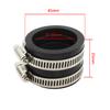 Motorcycle Carburetor Adapter Interface Rubber Inlet Pipe Intake For Koso KSR OKO Keihin Maikuni PE TM PZ 33 35 40 45mm