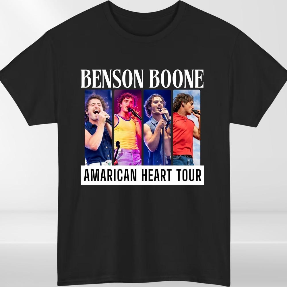 Benson Boonet T Shirt American Heart Tour T Shirt Live in Concert Tee 3y 4xL