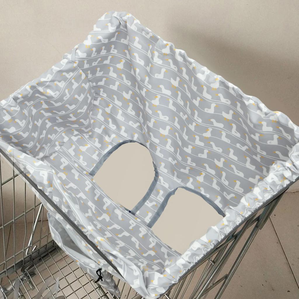 Einkaufswagen-Sitzbezug, Hochstuhlbezug für Kinder, wasserdichtes Polyester, schmutzabweisendes Sicherheitskissen aus Polyester für Babys und Kleinkinder