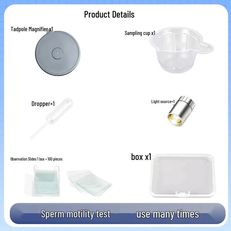Sperm Vitality & Quality Detection Kit - Male Fertility Self-Test
