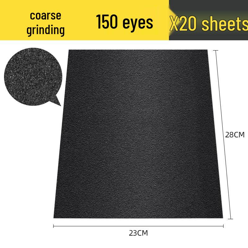 Ultra-Fine Adhesive Sandpaper for Polishing Corners, Walls, Wood, and Car Paint Surfaces