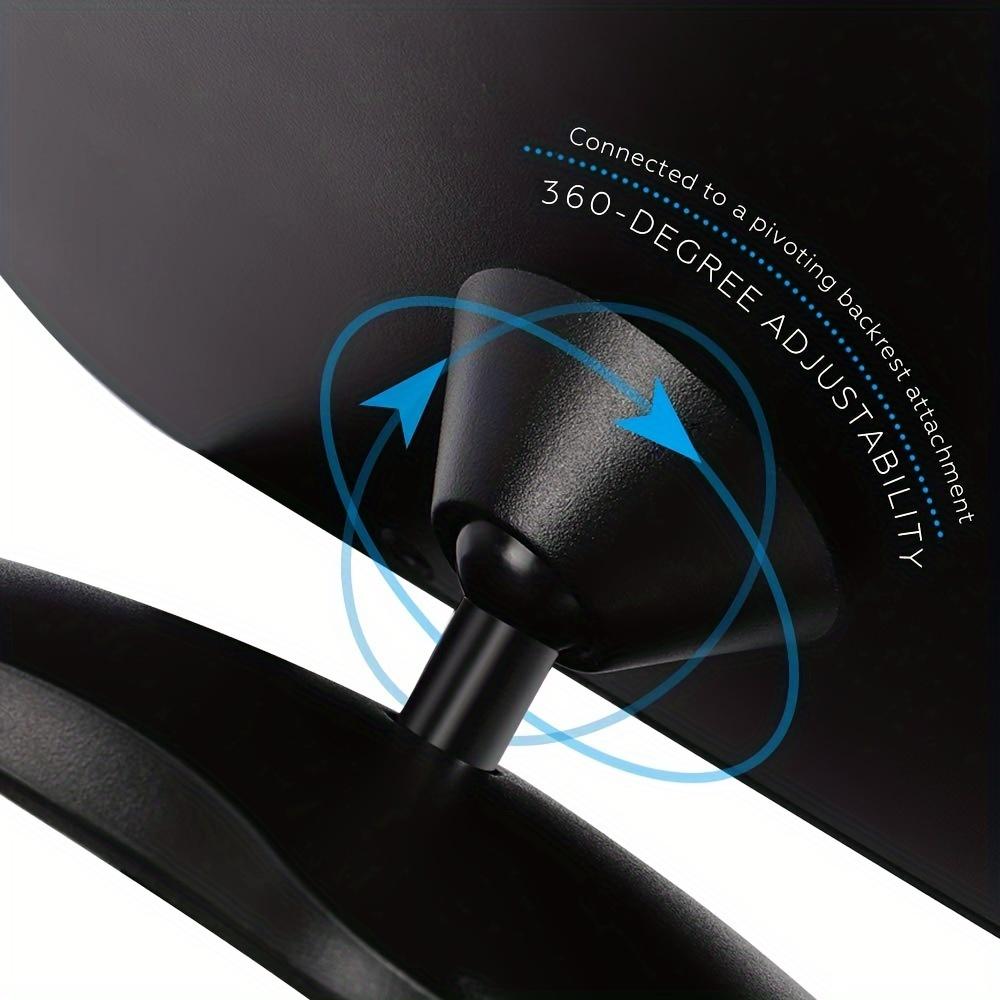 Durable Baby Car Mirror 360° Rotatable Safe for Seat Essential for Travel Easy Install Adjustable Arm Durable Rearview Mirror