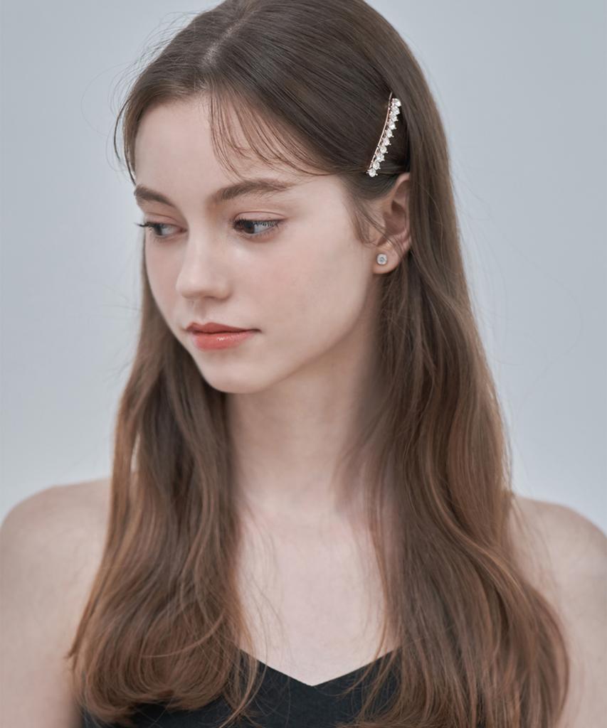 Ellejewelry Cubic Line Hairpin Elhp019