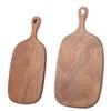 Chishi Japanischer Stil Schwarznuss-Holz Schneide- & Pizzabrett
