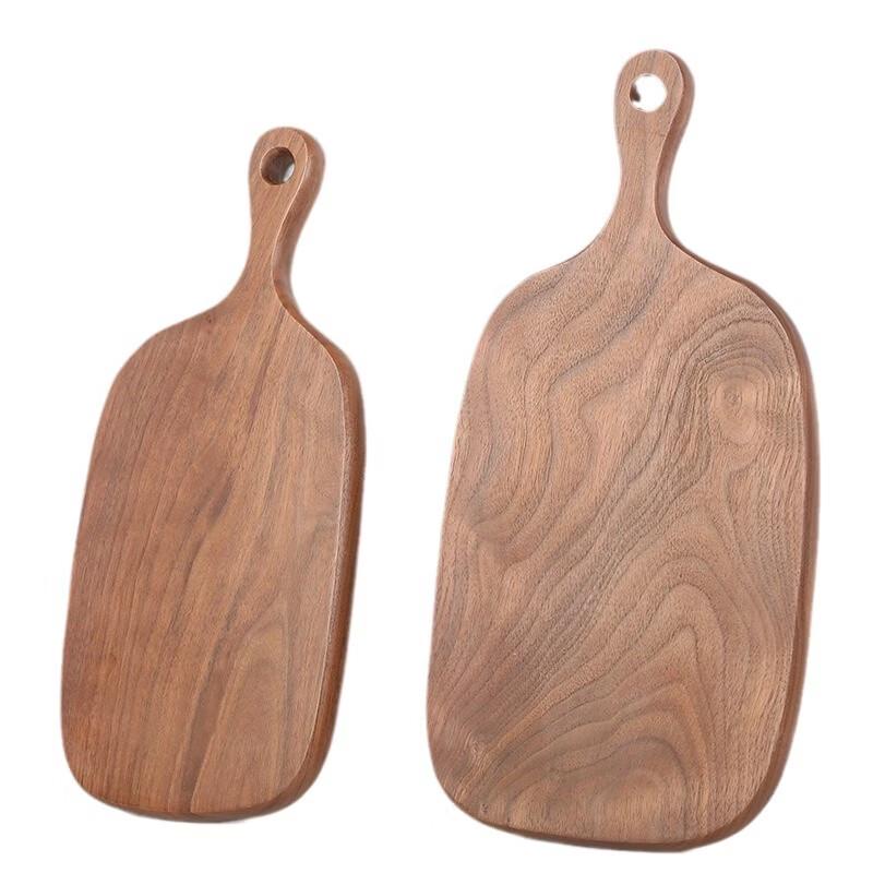 Chishi Japanischer Stil Schwarznuss-Holz Schneide- & Pizzabrett