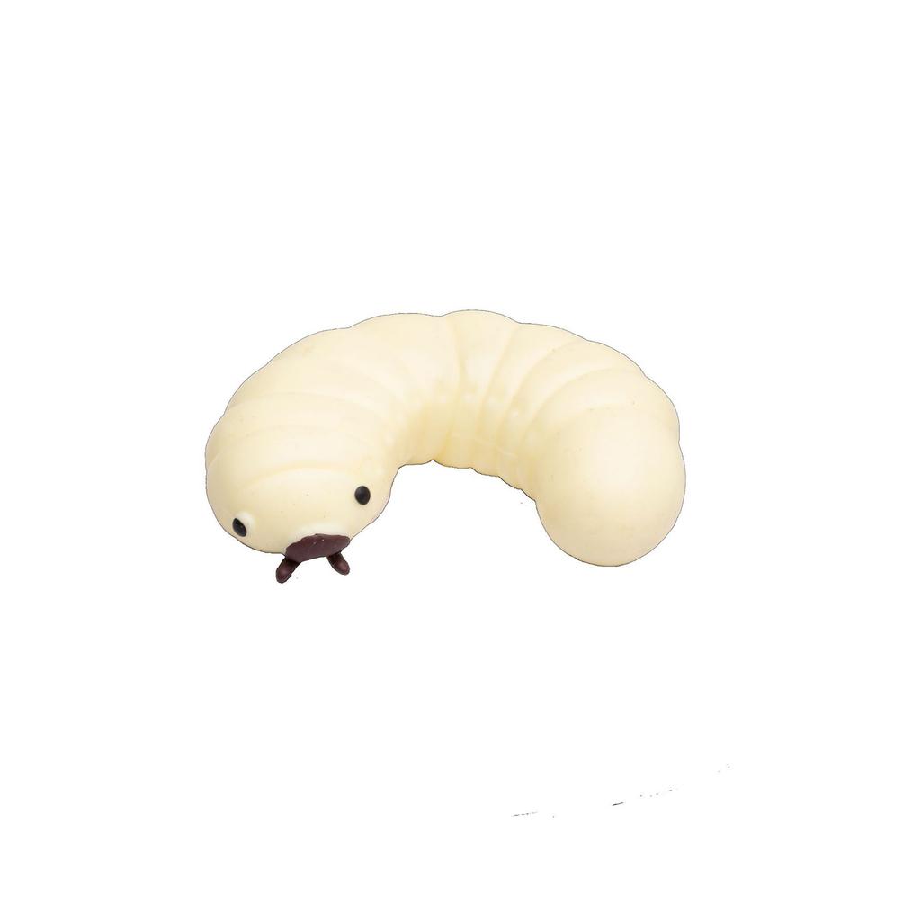 Relaxation And Rebounding Play Toy - Soybean Worm Mealworm Playmate. Relaxation Toy. Caterpillar Slow Funny Play Toy.
