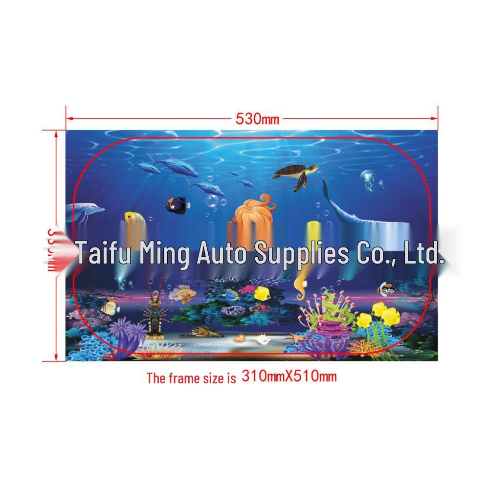 Car Side Window Cartoon Sun Shade - Heat Insulation & Light Blocking PVC Film