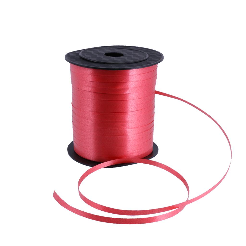 225m Curling Balloon Ribbon Flexible Plastic Party Supply for Baby Shower and Happy Birthday Balloons