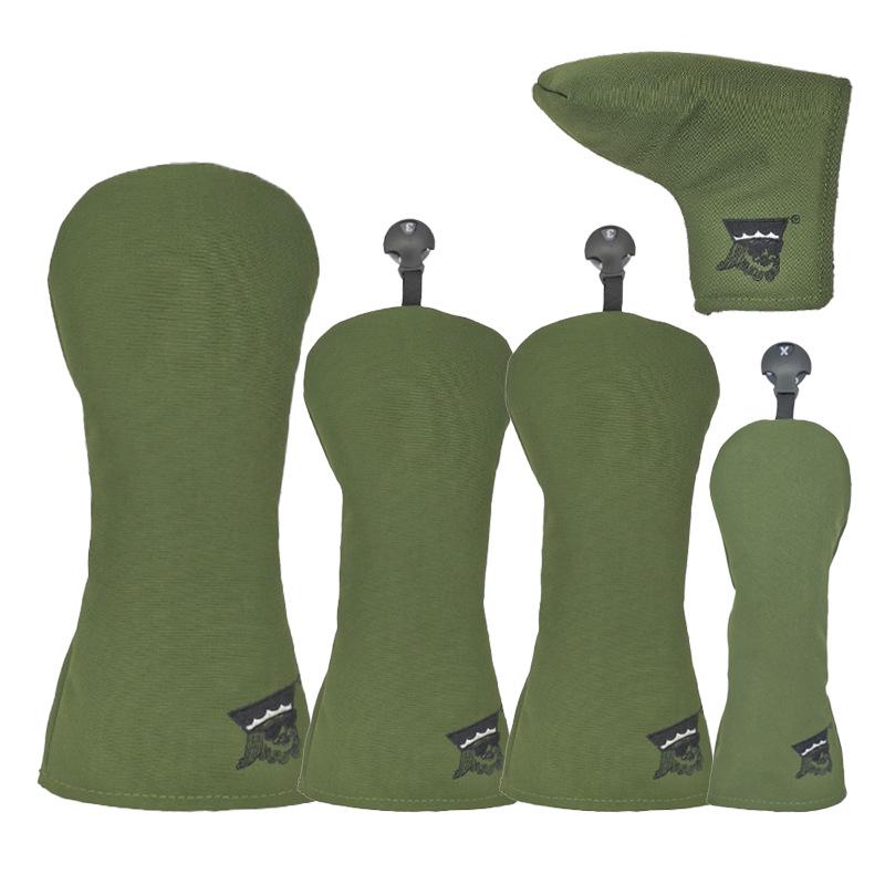 Sada krytů hlavy golfové hole: Ochrana driveru, fairwayové hole, putteru - Nylonová tkanina