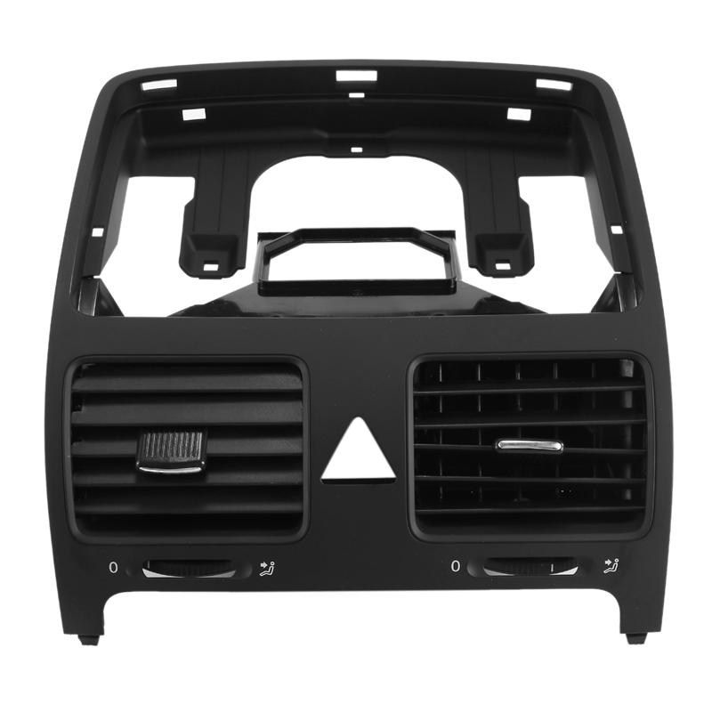 Front Center Dash Air Conditioner Outlet Cover 1K0819728F For VW Jetta Golf GTI  MK5 2006-2010 Parts 1K0-819-728-H-1QB-A87